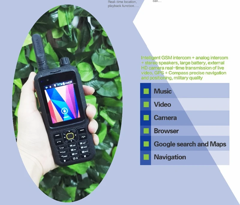 2018 новейшая WCDMA сеть рация T298S wifi sim карта домофон приемопередатчик мобильный