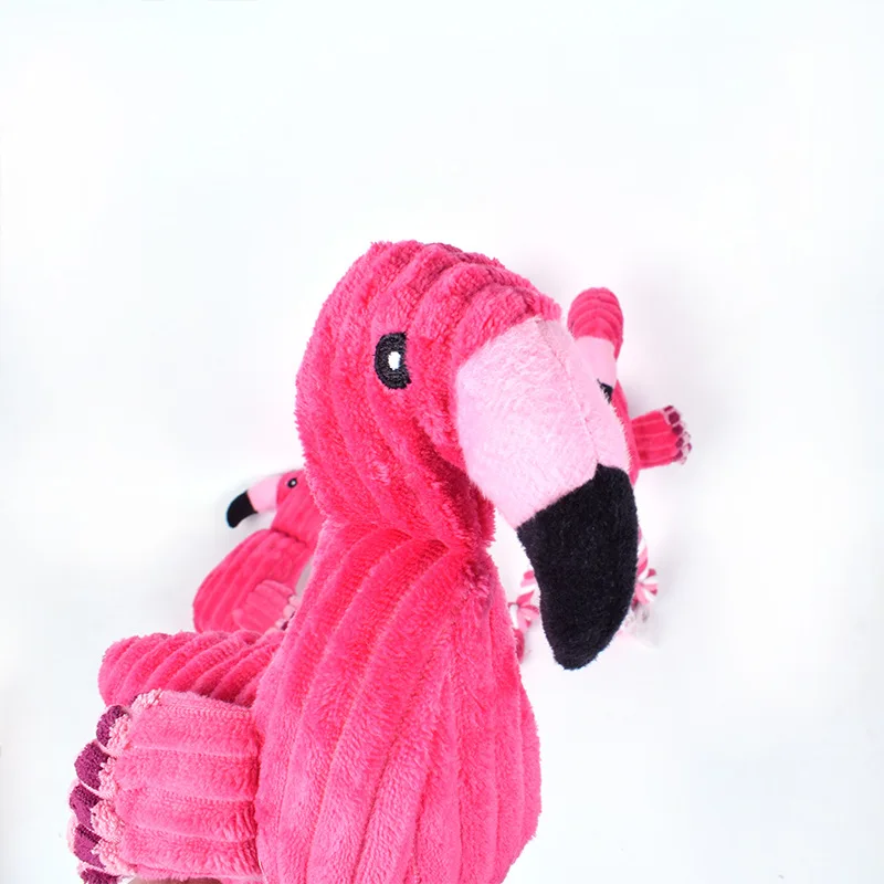 Ins Стиль Птица Фламинго плюшевые игрушки для домашних животных собака кошка