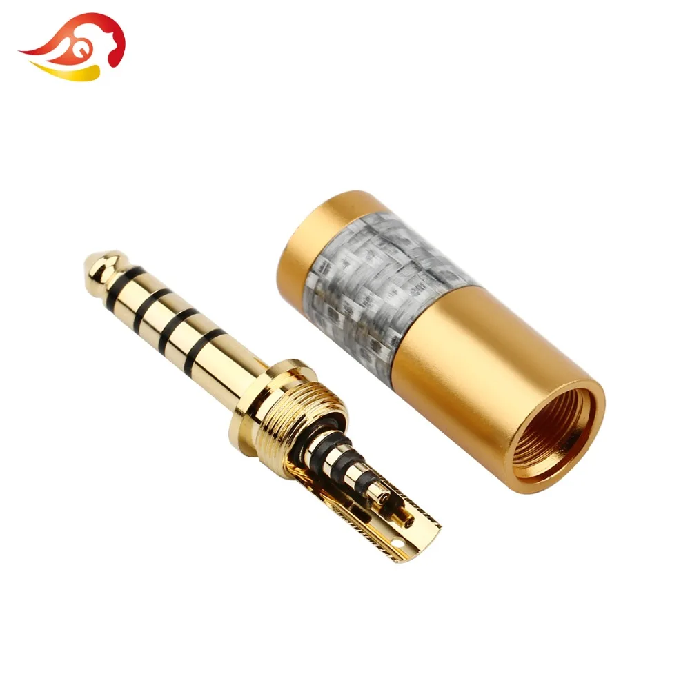 QYFANG 4 мм 5 полюсов наушники HiFi контактный разъем аудио Jack адаптер для сращивания NW