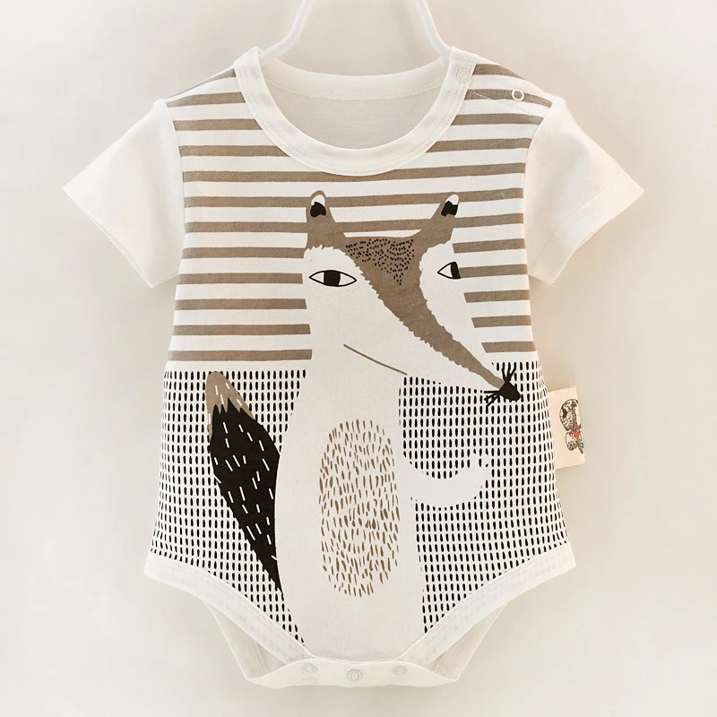 Комбинезон для новорожденных с коротким рукавом на возраст 0 9 месяцев|clothes rope|kids