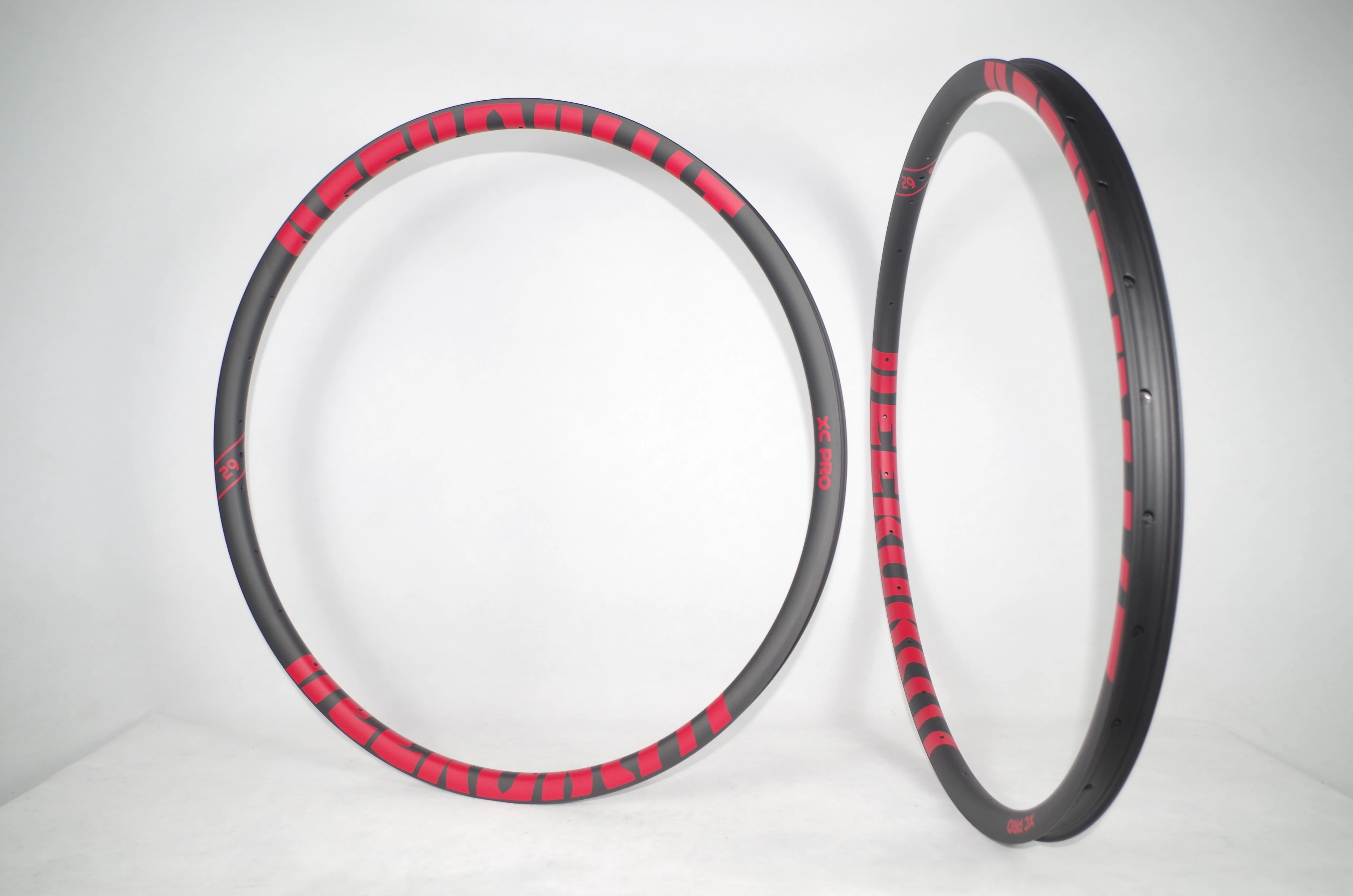320g 29er Асимметричные карбоновые колеса для горного велосипеда 24 мм x 30 XC гоночный