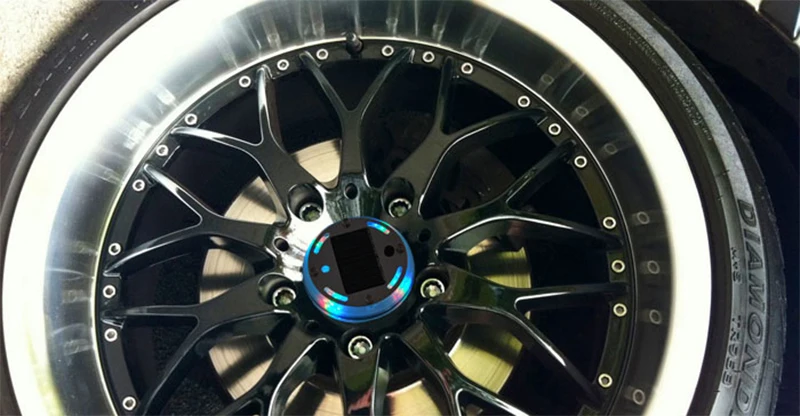 ITimo шин Обод Для шины светильник Солнечный проблесковый колеса стайлинга