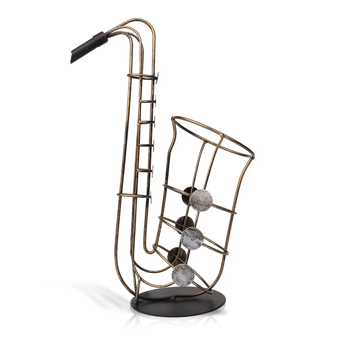 Металлическая подставка для вина Sax красивые поделки подарок держатель