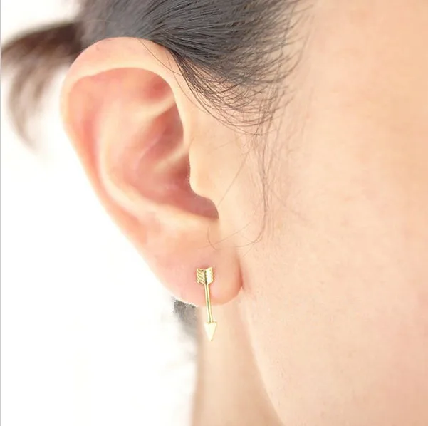 Fashion Arrow studs Earrings for women | Украшения и аксессуары