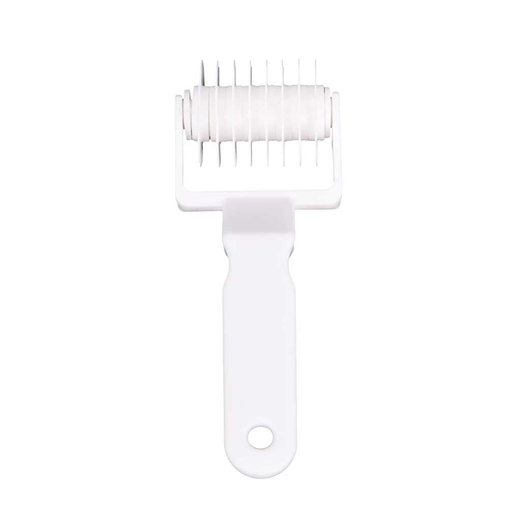 Best Plastic Wheel Knife Embossing Dough Roller Lattice Craft Pull Net Pizza Cutters &amp Wheels Cooking Tools Large Size | Дом и сад