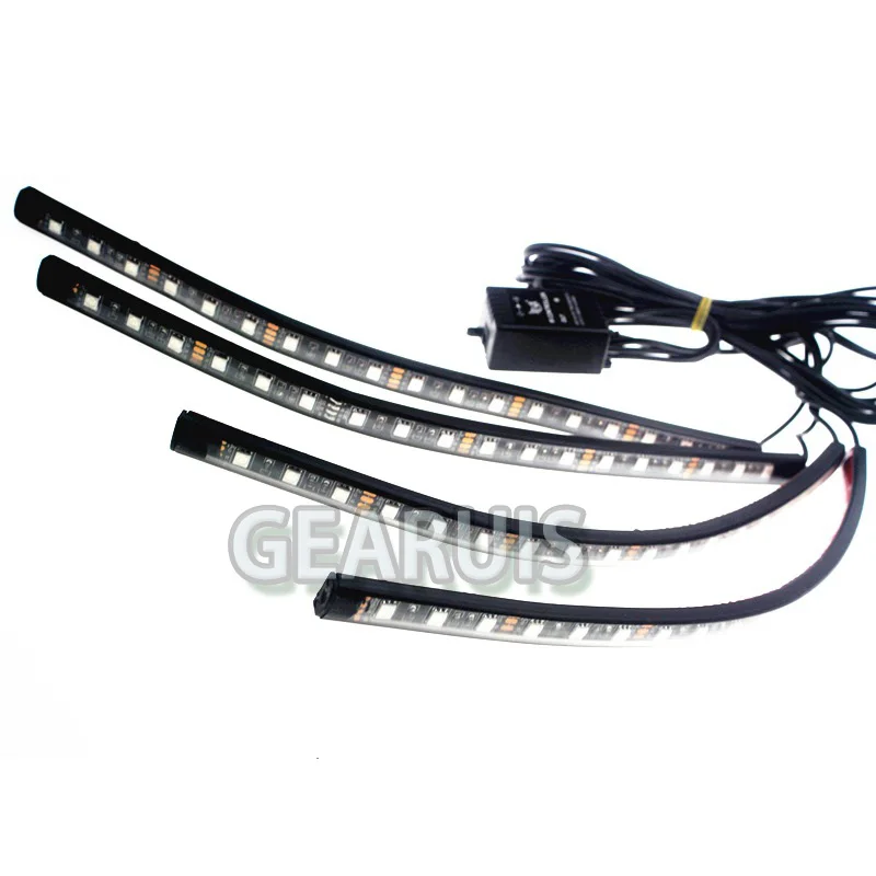 Музыкальный пульт дистанционного управления 33 см 18 SMD 5050 RGB лампа атмосферы для