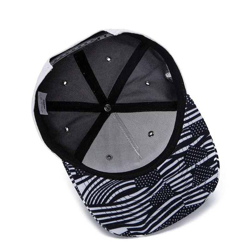 Письмо Kpop белый плоский Кепки Snapback хип хоп s для Для женщин 6 Панель полный шляпа