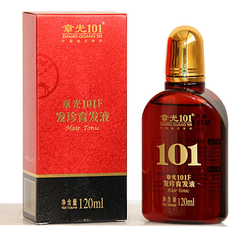 Всемирно известная формула Zhang Guang 101F (тоник для ухода за волосами) 3x мл китайская