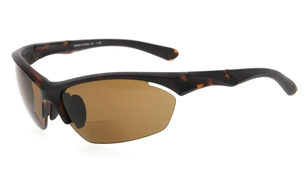 MatteDEMI SG902Eyekepper TR90 спортивные бифокальные Солнцезащитные очки Бейсбол Бег Рыбалка Вождение Гольф Софтбол Пешие прогулки полуоправы очки для чтения - Цвет оправы: MatteDEMI