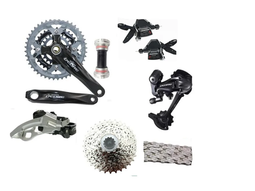 DEORE M590 набор переключателей скоростей для горного велосипеда MTB 27S 3x9S гоночные и