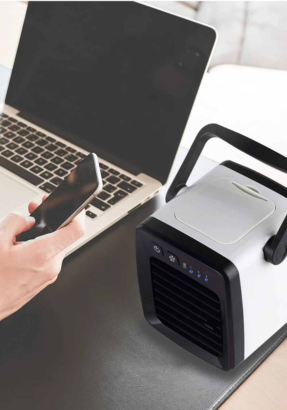 USB мини-охладитель воздуха кондиционер вентилятор портативный охладитель Кондиционер для офиса комнаты Настольный путешествия ручной