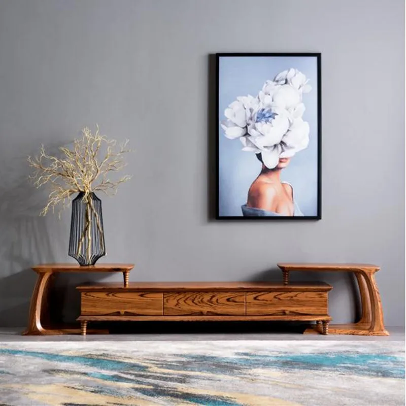 Деревянная тумба для телевизора мебель гостиной деревянная из Китая atril madera шкаф