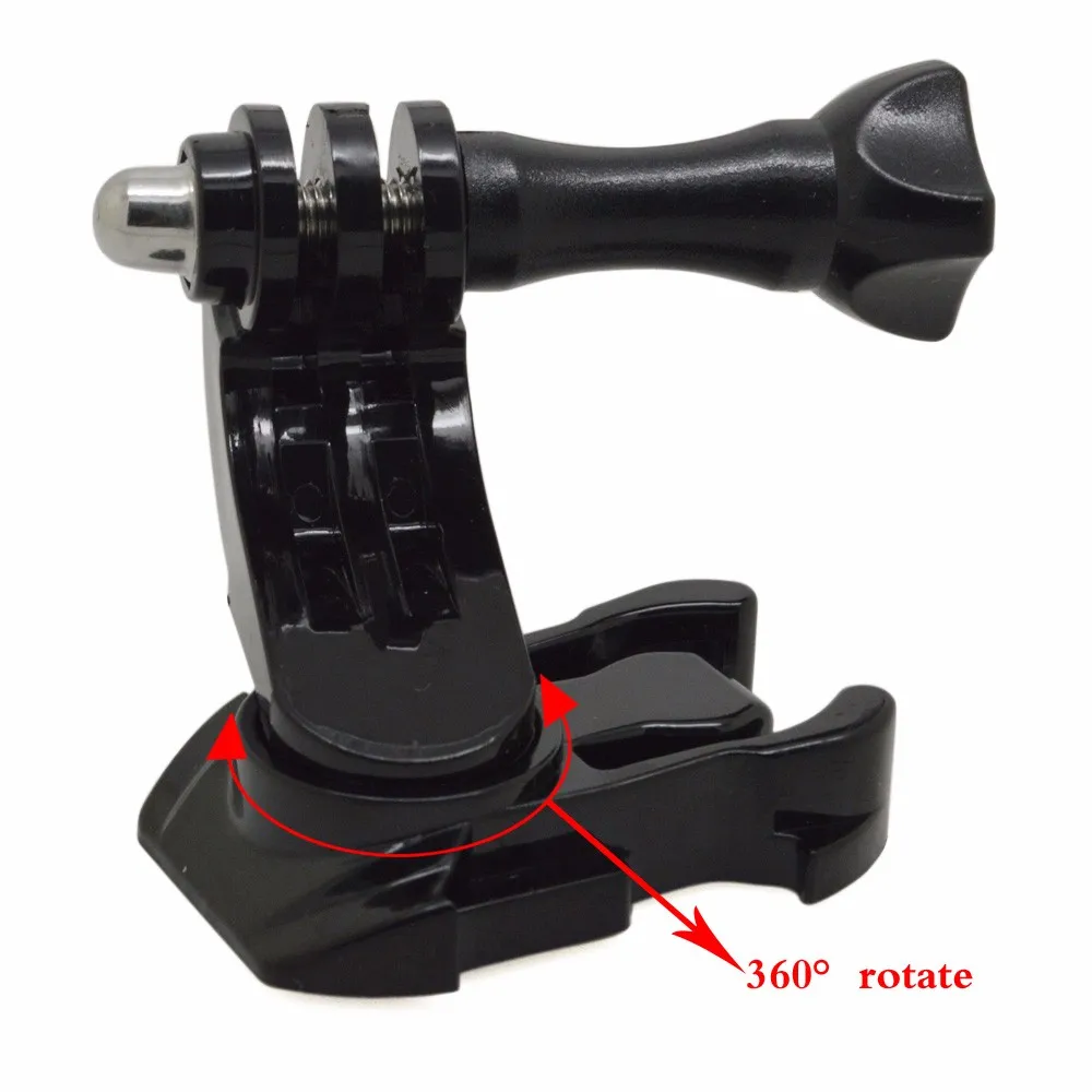 360 Degree Rotary Quick Release J-Hook Buckle Mount Base +Long Screw Bolt for GoPro Hero 5 4 3 2 1 | Электроника