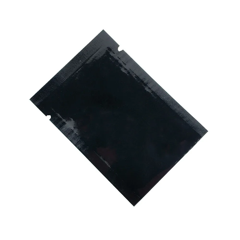 1000 unids/lote de bolsas de 8x12cm de colores para embalaje al vac&iacute;o, con sellado t&eacute;rmico, de papel de aluminio Mylar puro, para almacenamiento de especias y caf&eacute;-5