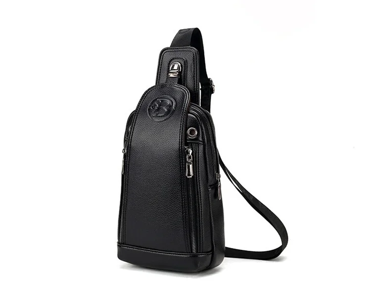 Hot Travel Bag PU Men Inclined Shoulder mini size men's bag luxary vintage Style Briefcase Chest package |