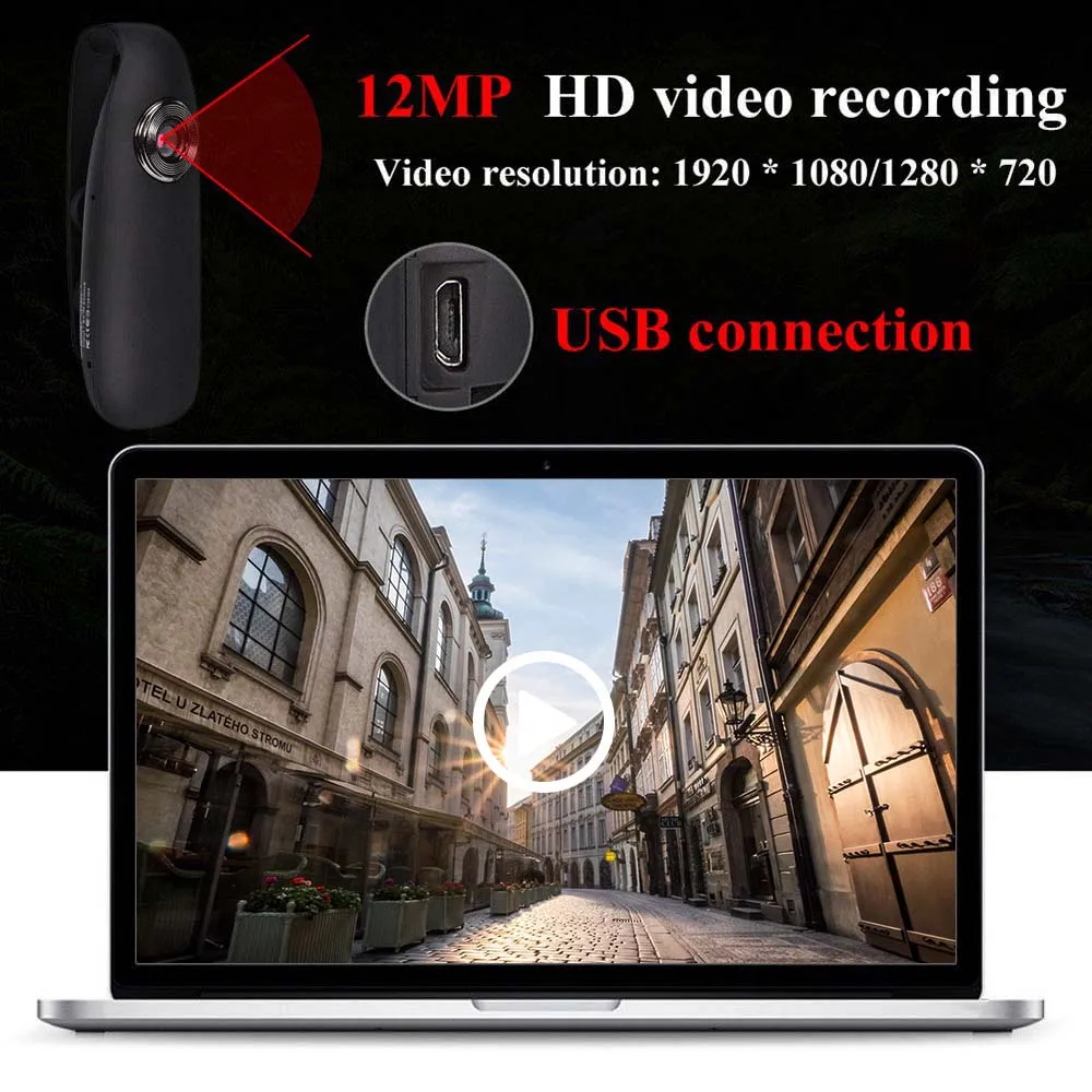 Capsaver Full HD 1080 P мини DV видеокамера Спортивная Экшн камера для видеокамеры камеры в
