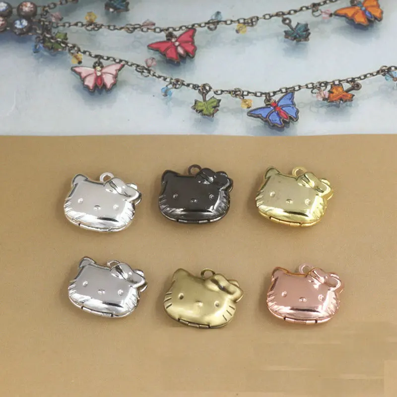 SONGLONG Small Phase box Necklaces for Women/Girl Allah Pendant Gold Color Muslim Islamic Jewelry Gift Can open the Photo Box | Украшения и