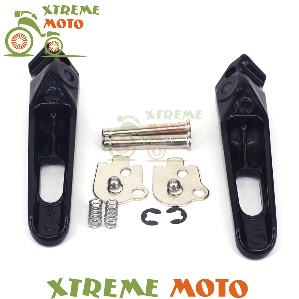 Черная легированная задняя подставка для ног пассажиров педали и кронштейн CBR 1000