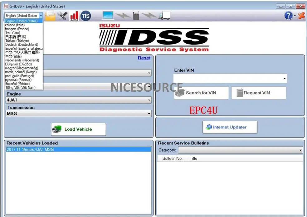 For Isuzu G-IDSS 2017- Diagnostic Service System+UNLOCKED Keygen | Tools