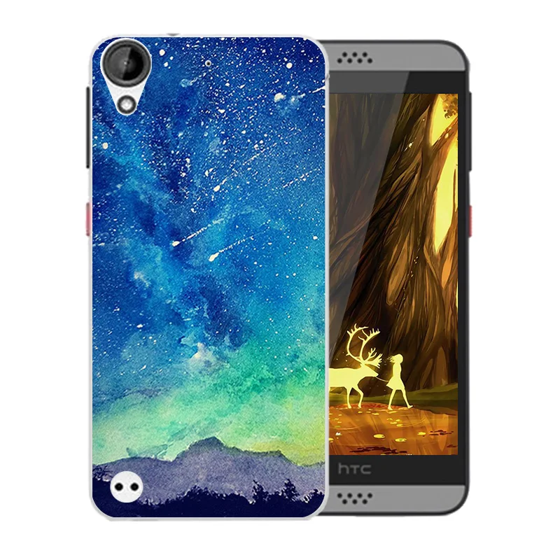 Новый Идеальный дизайн чехол с рисунком звездного неба для HTC Desire 530/Desire 630