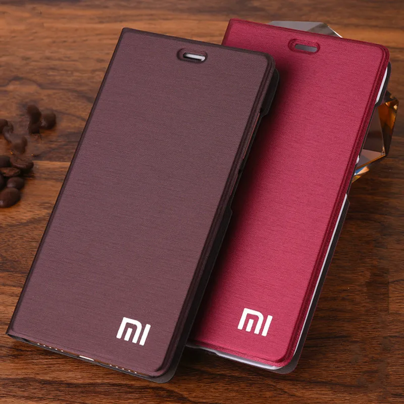 Новое поступление! Чехлы для Xiaomi Redmi 5 роскошный тонкий стильный кожаный
