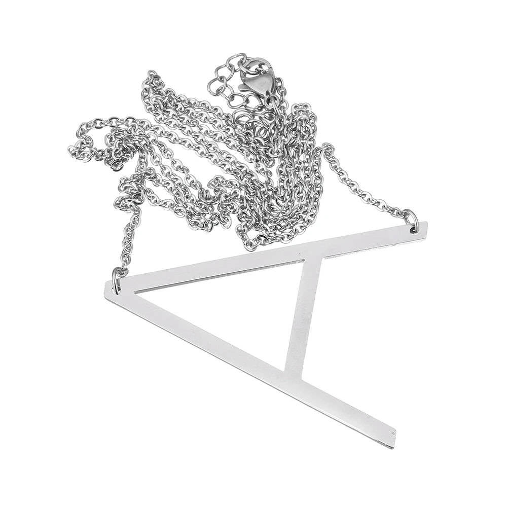 Модные Alfabet письмо Цепочки и ожерелья s Подвески начальной заявление