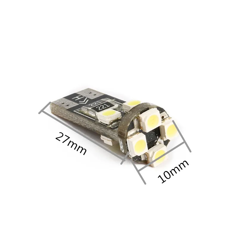 Xenplus 4 шт. T10 8 SMD 3528 LED Canbus No OBC Error 194 168 W5W 8SMD подсветка для интерьера лампы белого
