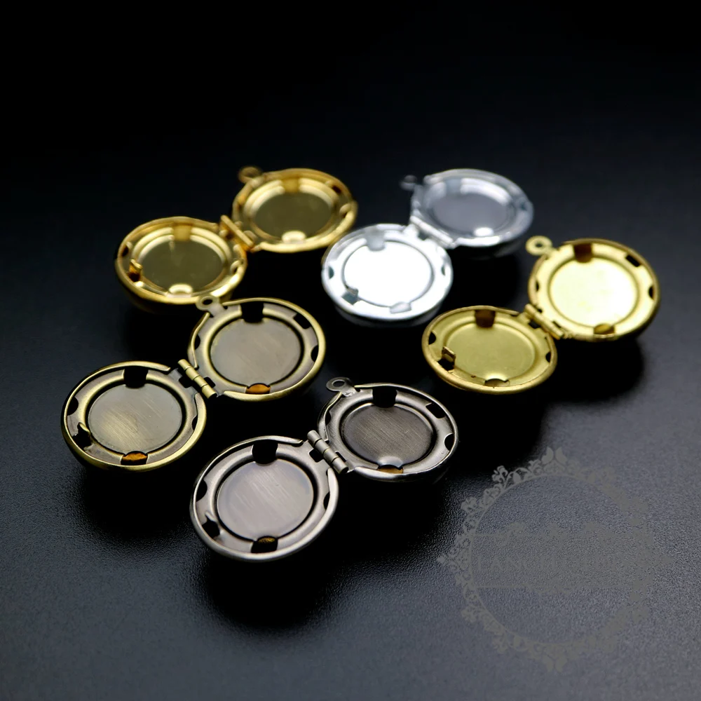 20 мм круглые серебряные бронзовые золотые древнее серебро необработанный