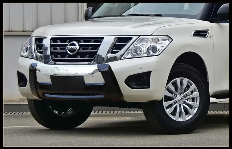 Защитная противоскользящая пластина для заднего бампера из АБС пластика Nissan