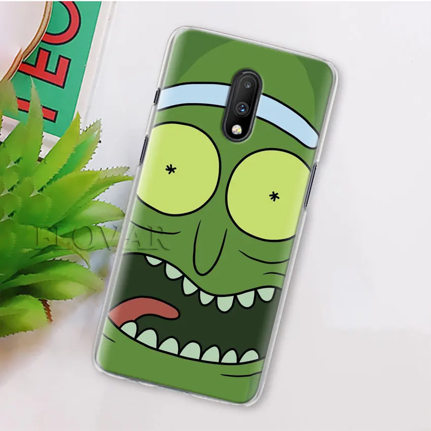 Чехол для телефона Rick and marty Pickle Rick для Oneplus 7 7T Pro 6 5T 6T Твердый чехол для Oneplus 7 7T Pro Чехол Coque
