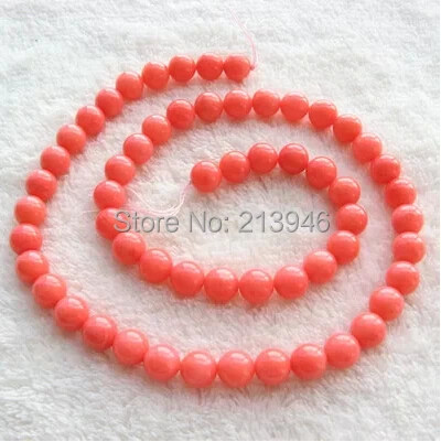 

6MM 130Pcs/Lot Pink Natural Coral Beads Strands Diy Jewelry Accessories Findings