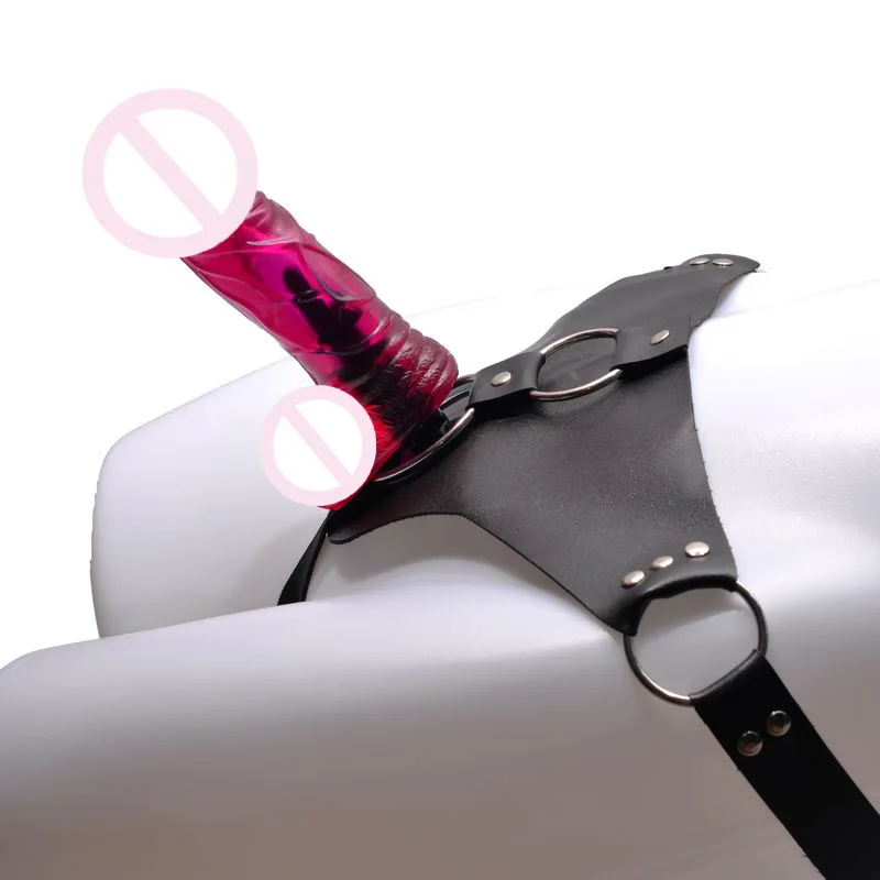 (2 фаллоимитатора) желейные ремешки для пениса на фаллоимитатор женщин страпон