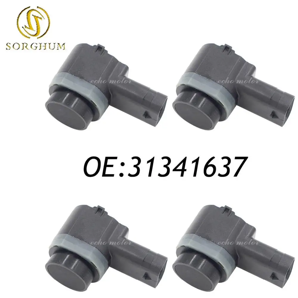 Новый набор (4) 31341344 PDC датчик парковки подходит для Volvo/C30/C70/XC70/XC90/S60/S80/V70 30786968 31270911