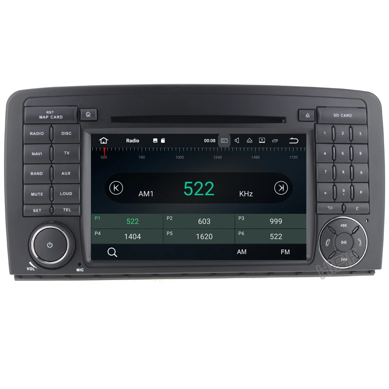PX6 IPS Octa Core Android 10 автомобильный DVD для Mercedes Benz AMG/R Class W251 R280 R300 R320 R350 GPS Радио стерео 4