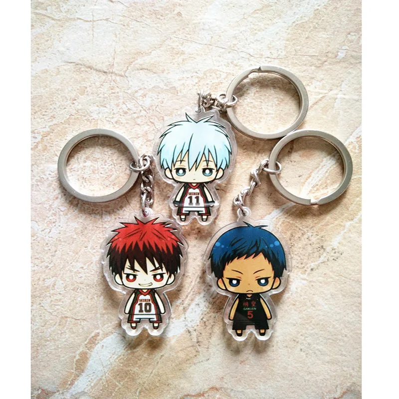 Брелок для ключей Portachiavi В Стиле Аниме Kuroko's баскетбольный Kuroko no Basuke Tetsuya Taiga Junpei