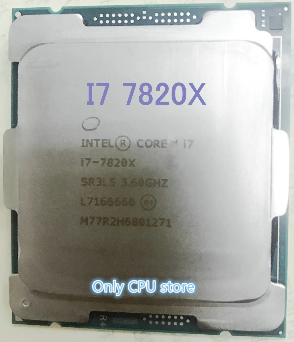 Оригинальный процессор Intel I7 7820X 3 60 ГГц 8 ядер LGA2066|Процессоры| |