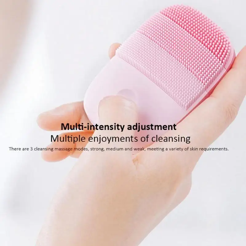 Xiaomi Youpin inFace Sonic Face Deep Cleansing Brush Waterproof Ultrasonic Skin Massager for IPX7 Silicone Cleansing Device