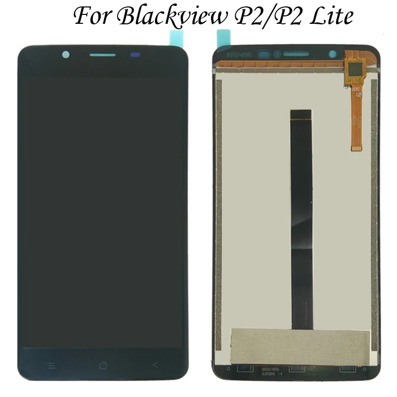100% тедд OK для Blackview P2 P2Lite ЖК-дисплей дигитайзер экран полная сборка бесплатная