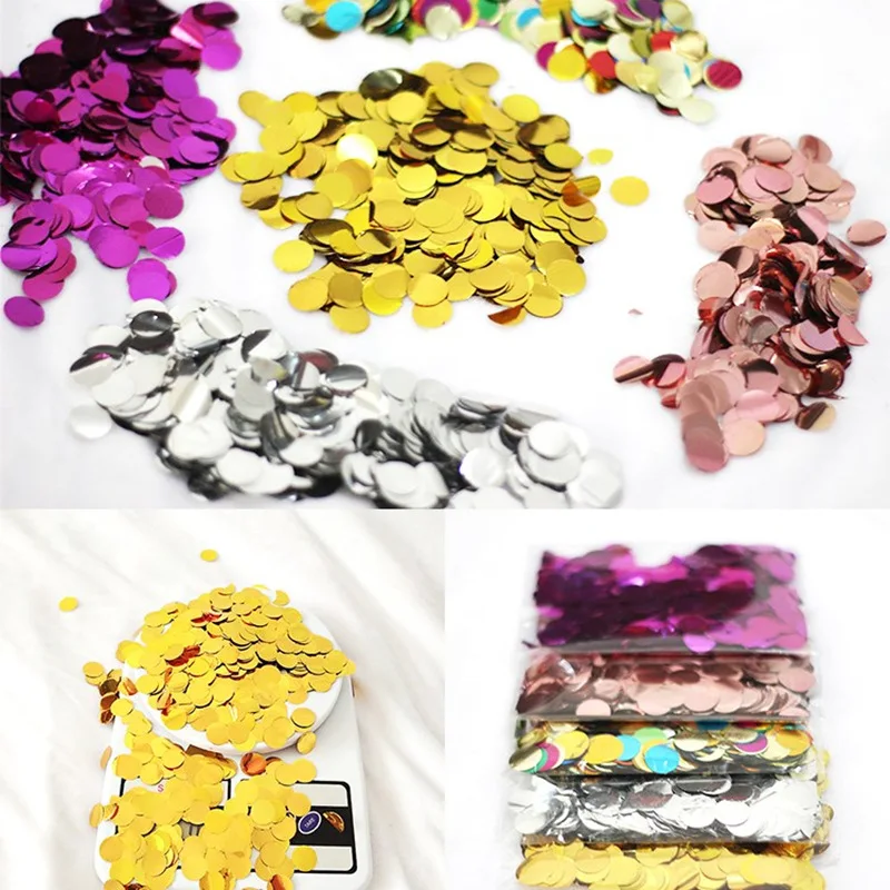 5 шт./лот прозрачные воздушные шары Золотая Звезда конфетти из фольги с днем