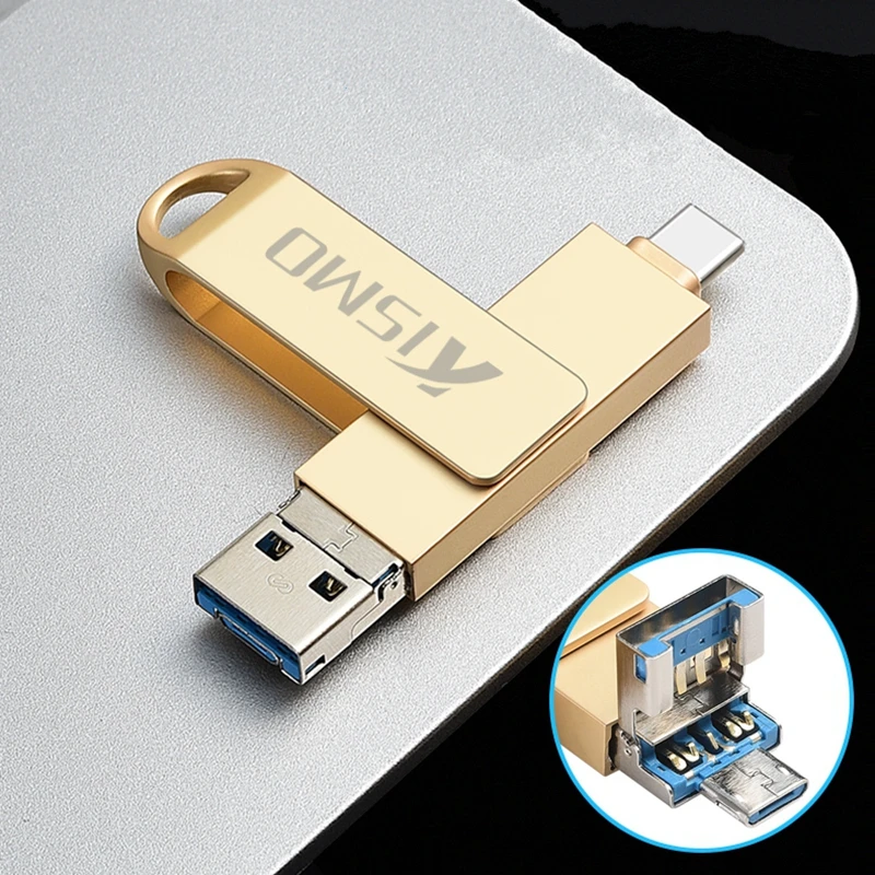 Micro USB OTG флеш-накопитель Kismo 3.0 Type-C для телефонов Samsung S8 S9 HuaWei P10 P20 Mate10 S6 S7 Edge Android |