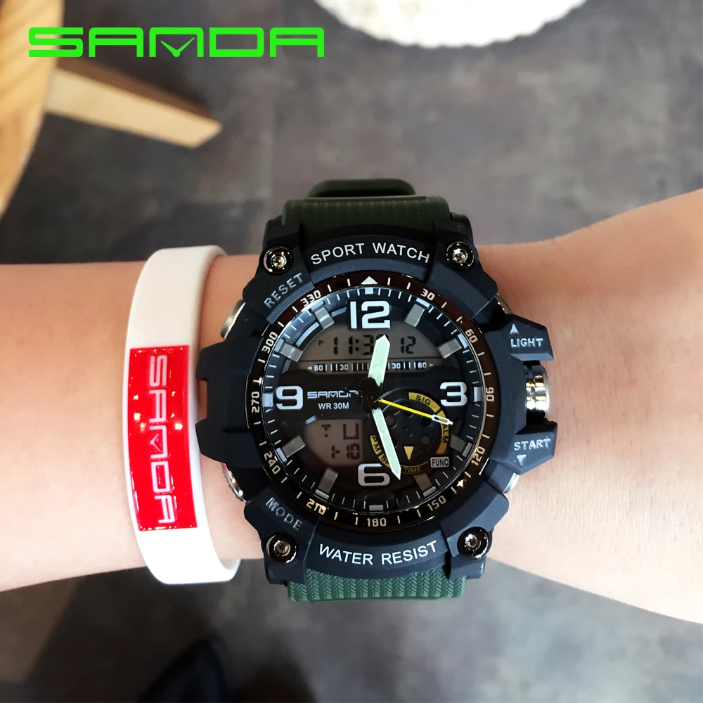 Мужские наручные часы s спортивные водонепроницаемые топового бренда класса
