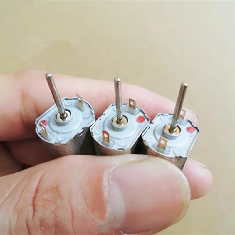 10 шт. Mitsumi QK1 серия 12V 24V 030 микро двигатель постоянного тока с Медь Worm и двойной вал