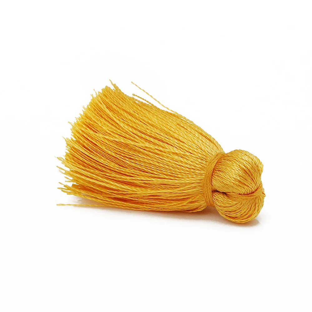 

20pcs Hot Selling Small Size 30MM Rayon Silk Tassel Charm Pendant Fit Various Jewelry Material Handmade-10055955