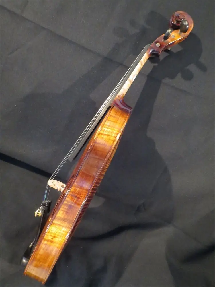 Копия старой готовой скрипки в стиле барокко Марка песни маэстро 4/4 сладкий звук