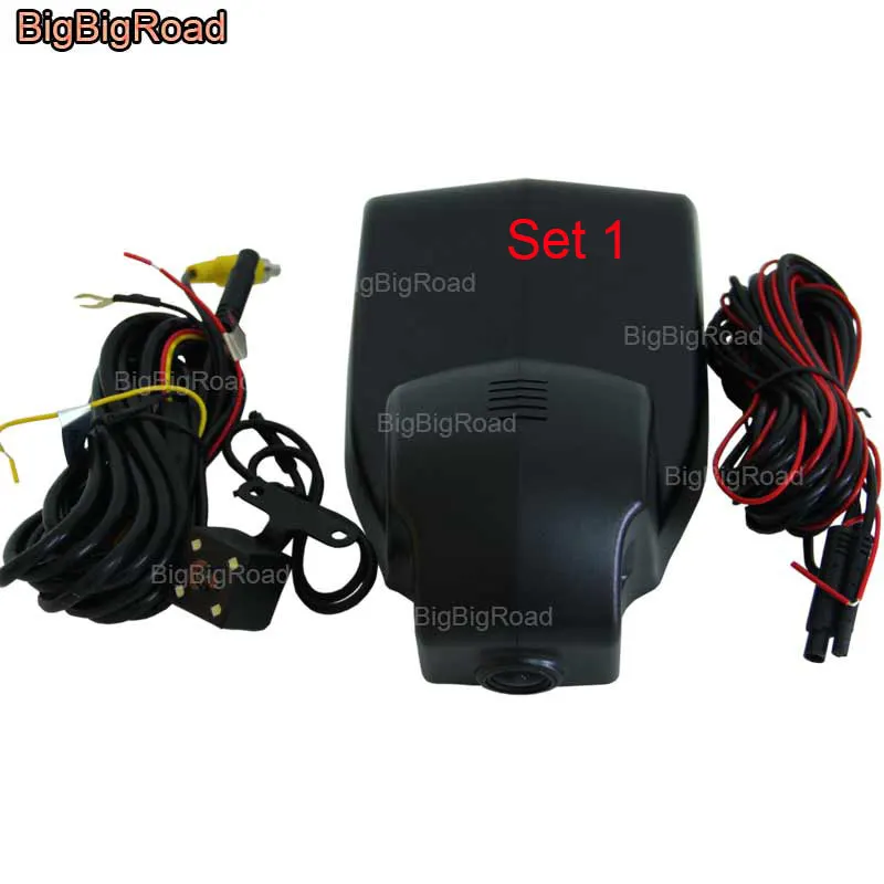 Автомобильный видеорегистратор BigBigRoad wifi для BMW 1 series 116i 118i 120i 135i f20 / M2 M3 M4 M5