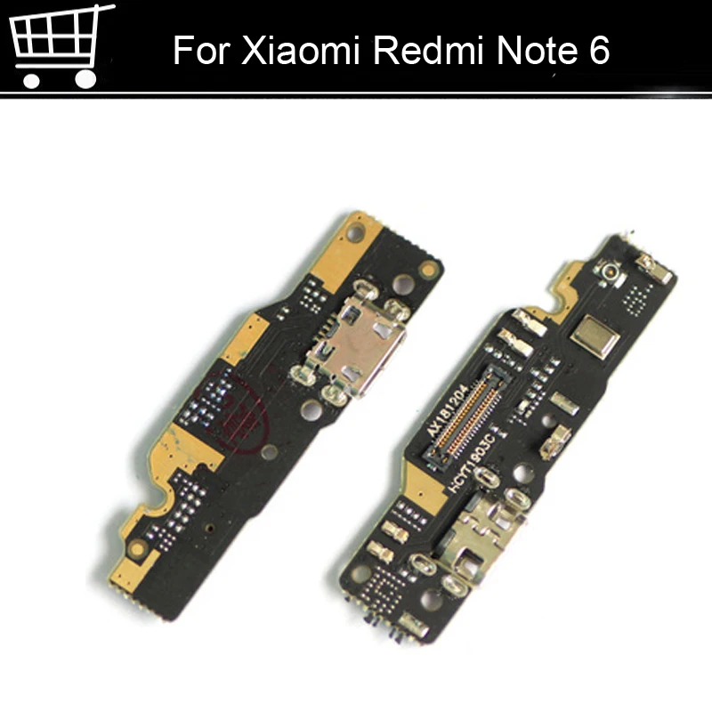 Оригинальная док станция USB для Xiaomi Redmi Note 6 зарядный порт микрофон мотор