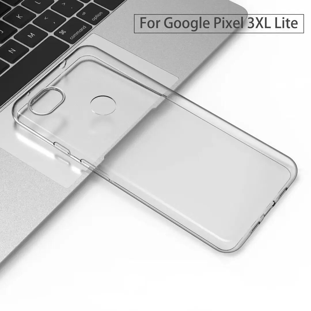 Ультратонкий Прозрачный мягкий ТПУ чехол для Google Pixel 3A XL силиконовый тонкий
