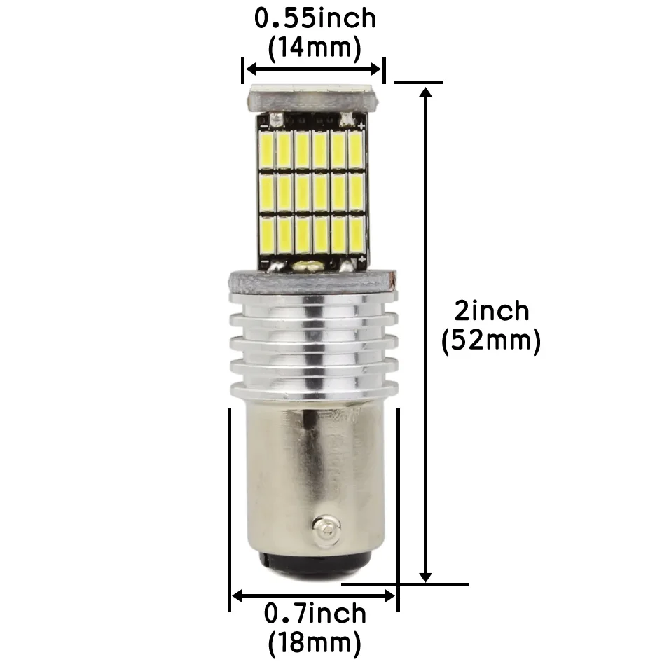 Safego 2x1157 светодиодный лампы Canbus без ошибок чрезвычайно яркие BAY15D 4014 45SMD для