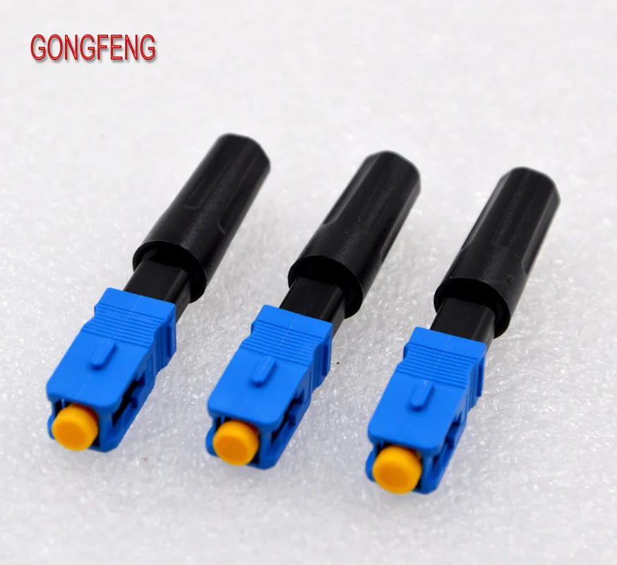 GONGFENG 200 шт. Новый волоконно оптический Быстрый разъем FTTH встроенный SC быстрый