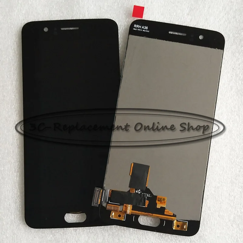 Оригинальный AMOLED черный/белый 5 дюймовый полный ЖК дисплей кодирующий